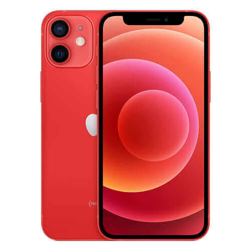 Apple iPhone 12 mini 64GB Red Good (Part Change Message)