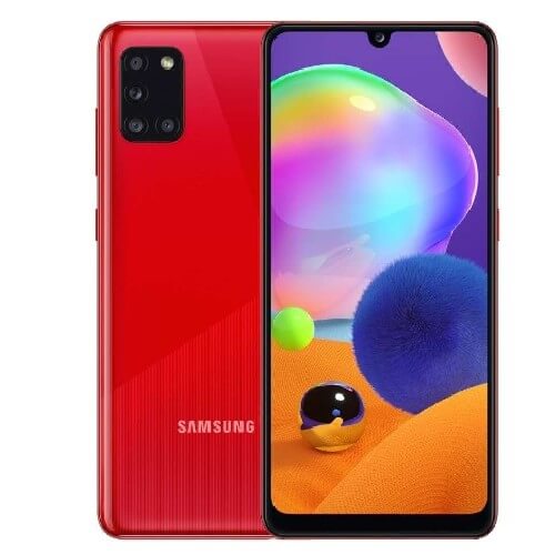 Samsung Galaxy A31 64GB, 4GB Ram  single sim Prism Crush Red