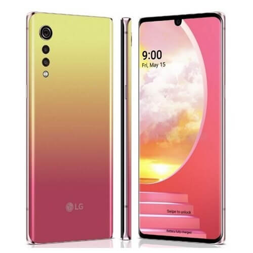 LG Velvet 128GB, 8GB Ram, Single SIM  Pink
