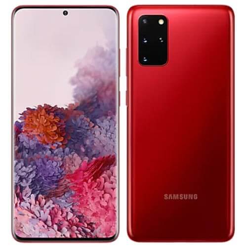 Samsung Galaxy S20 Plus ,128GB ,12GB Ram Single Sim Aura Red